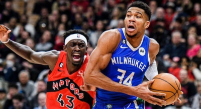 Ράπτορς - Μπακς 101-104: Ο «τριπλός» Giannis έσωσε τους Μπακς (video)