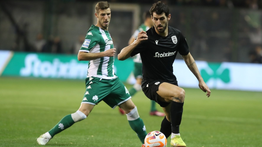 Παναθηναϊκός - ΠΑΟΚ 0-0: «Άγγιξε» το γκολ ο Ολιβέιρα, στο δοκάρι η μπάλα! (video)