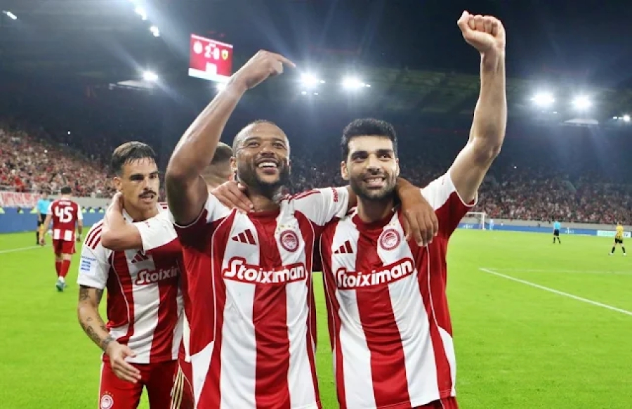 Κορυφή και σερί «τσεκ» για τον Ολυμπιακό, ποδαρικό με έσοδα το Pamestoixima!