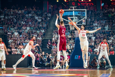 Προκριματικά Παγκοσμίου Κυπέλλου 2023: Η Λετονία με τρίποντη καταιγίδα «έπνιξε» την Τουρκία