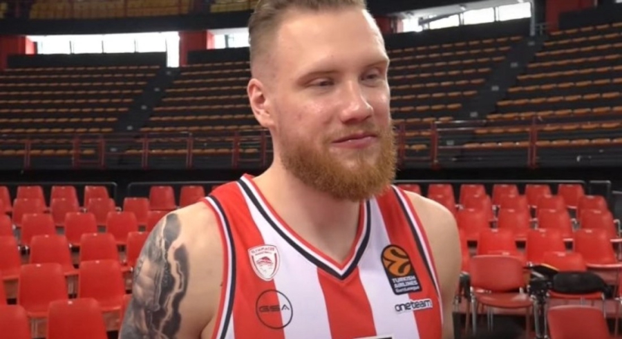 Μπραζντέικις: «Θα δώσω τη ψυχή μου για τον Ολυμπιακό και τον κόσμο του» (video)