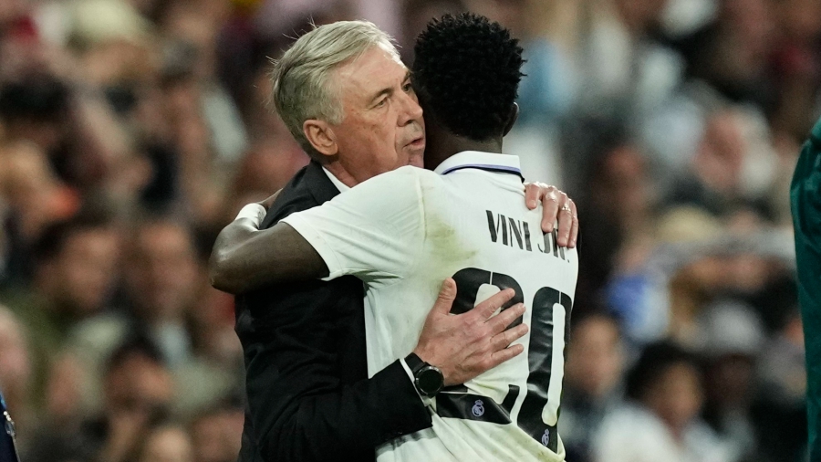 Αντσελότι: «Ο Βινίσιους είναι ο καλύτερος παίκτης στον κόσμο!»