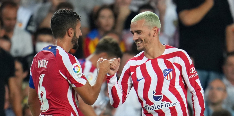 Βαλένθια - Ατλέτικο Μαδρίτης 0-1: Απόδραση από το Μεστάγια με Γκριεζμάν υπό το... βλέμμα του «Ελ Ματαντόρ» (video)