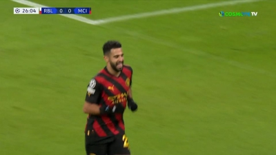 Λειψία – Μάντσεστερ Σίτι 0-1: Αδράνεια στην άμυνα, την «τιμωρεί» ο Μαχρέζ! (video)