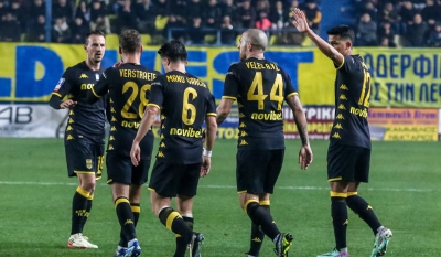 «Καθαρίζει» από το ημίχρονο την πρόκριση και... διπλασιάζει στη Novibet ο Άρης!