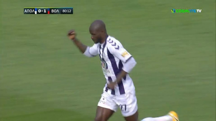 Απόλλων Σμύρνης – Βόλος 1-1: Απάντηση με Ντάουντα και «φωτιά» στο ματς! (video)