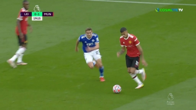 Λέστερ – Μάντσεστερ Γιουνάιτεντ 1-1: Γκολάρα ο Γκρίνγουντ, αλλά ισοφάρισαν οι «αλεπούδες»  (video)