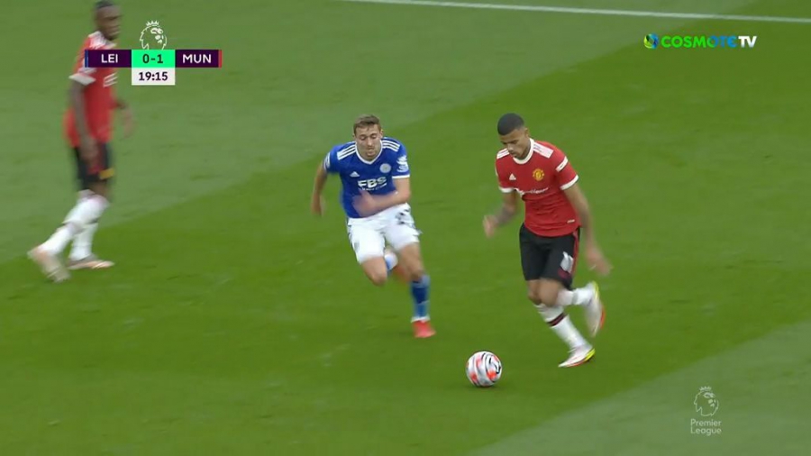 Λέστερ – Μάντσεστερ Γιουνάιτεντ 1-1: Γκολάρα ο Γκρίνγουντ, αλλά ισοφάρισαν οι «αλεπούδες»  (video)