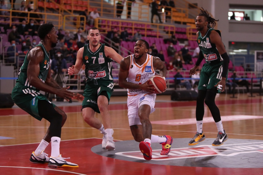 1ος ημιτελικός Final-4 Κυπέλλου μπάσκετ: Προμηθέας Πάτρας - Παναθηναϊκός 68-85 (τελικό)