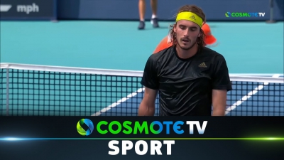 Indian Wells: Αποκλειστικά η μάχη του Τσιτσιπά με τον Ντε Μινόρ στην COSMOTE TV! (video)