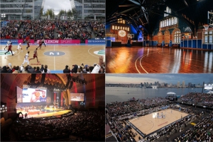 Μπάσκετ παντού! Από αεροδρόμιο και φυλακή μέχρι σε εκκλησία και αεροπλανοφόρο (video)