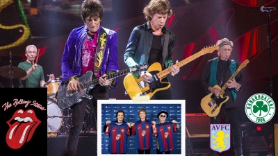 Rolling Stones και ποδόσφαιρο; Από τον Τζάγκερ και την Άστον Βίλα, ως την Μπαρτσελόνα με ολίγη από… Παναθηναϊκό! (video)