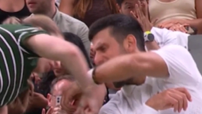 Ο Νόβακ Τζόκοβιτς... τρόλαρε ball girl στο Wimbledon: Η αντίδρασή της έγινε viral! (video)