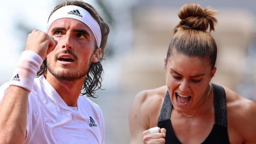 Τσιτσιπάς - Σάκκαρη: Για τα «χρυσά» παιδιά του ελληνικού τένις το ταξίδι συνεχίζεται!