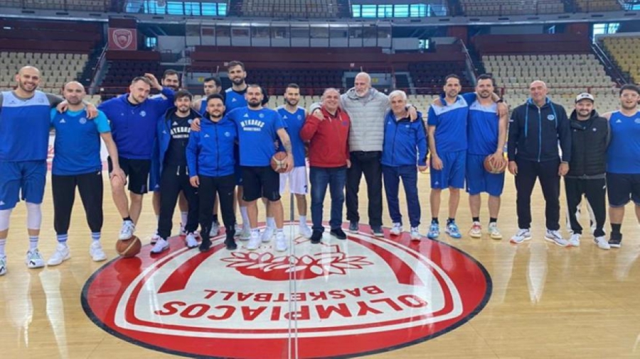 ΑΟ Μύκονου: Προπονήθηκε στο ΣΕΦ και ευχαρίστησε τον Ολυμπιακό!