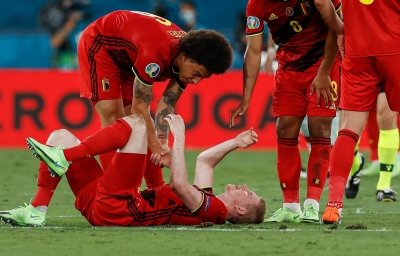 Βέλγιο – Πορτογαλία 1-0: Τραυματίστηκε ο Ντε Μπρόινε! (video)