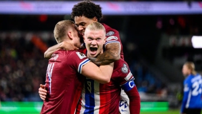 Νορβηγία- Εσθονία 4-1: Με μπροστάρη τον Χάαλαντ, οι Νορβηγοί με το ένα…πόδι στα γήπεδα των ΗΠΑ!