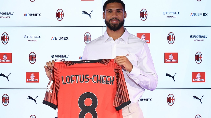 Μίλαν: Ο Ρούμπεν Λόφτους Τσικ στα «ροσονέρι» με το Νο.8!