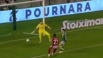 Παναθηναϊκός - Ολυμπιακός 1-0: Πήγε να χάσει το... άχαστο ο Μπερνάρντ, αλλά «άνοιξε» το σκορ! (video)