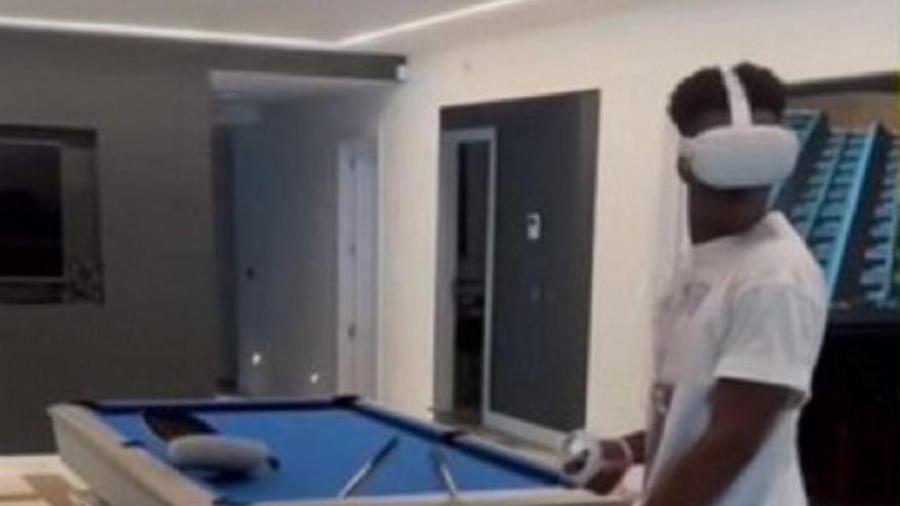 Ποδόσφαιρο σε άλλη... διάσταση; Ο Τσουαμενί έμαθε να παίζει στόπερ, μέσω γυαλιών VR! (video)