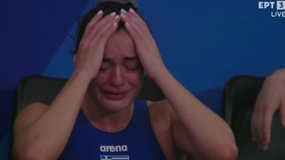 Το κλάμα των κοριτσιών της Ελλάδας, μετά την 4η θέση στο παγκόσμιο! (video)