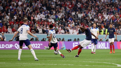 Αγγλία – Γαλλία 0-1: Τέλειο σουτ του Τσουαμενί και προβάδισμα για τους «τρικολόρ»! (video)