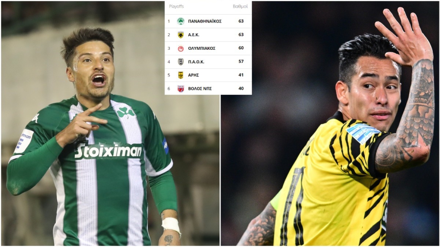 Αυτός είναι ο λόγος που υπερέχει ο Παναθηναϊκός της ΑΕΚ στην ισοβαθμία!