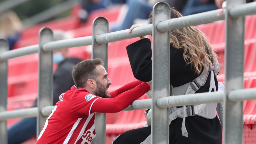 Ολυμπιακός Β’ – Τρίκαλα: Επιστροφή με γκολ για τον Κώστα Φορτούνη και αφιέρωση στην οικογένειά του!