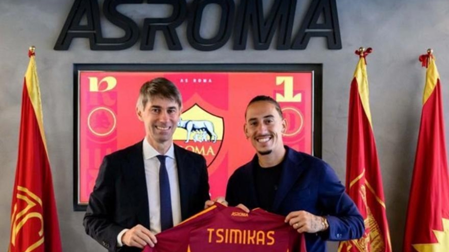 Επίσημα στη Ρόμα ο Κώστας Τσιμίκας! (video)