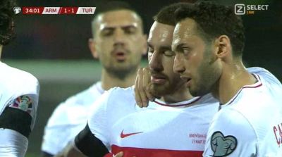 Αρμενία - Τουρκία 1-1: «Διόρθωσε» το αυτογκόλ με την... οβίδα του Κοκτσού (video)
