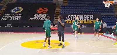Το BN Sports στο Βελιγράδι: Πλάνα από την προπόνηση του Παναθηναϊκού ενόψει του κρίσιμου Game 4 με τη Μακάμπι (video)