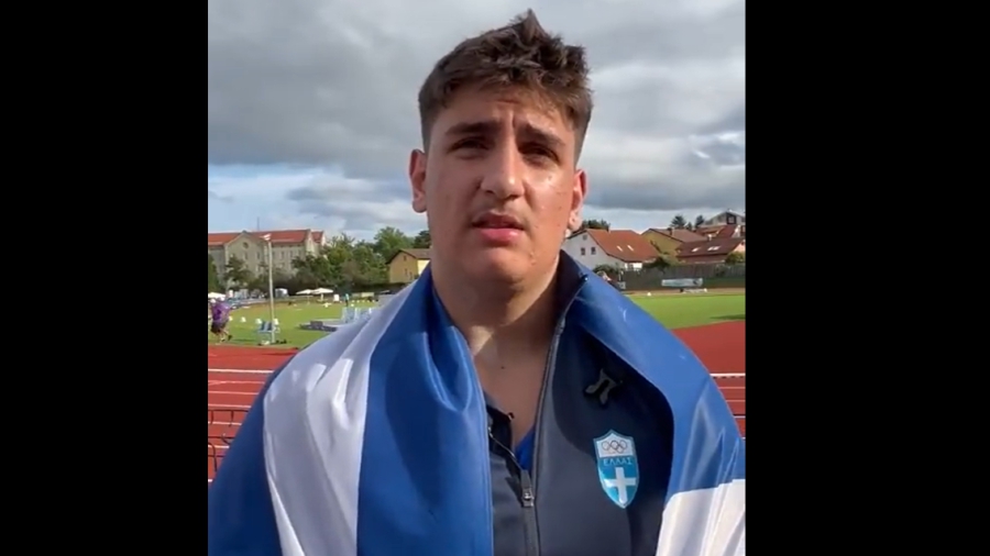 Συγκινητικός Δημήτρης Αντωνάτος: Κατέκτησε το χρυσό, «μοιράζει» ανθρωπιά (video)