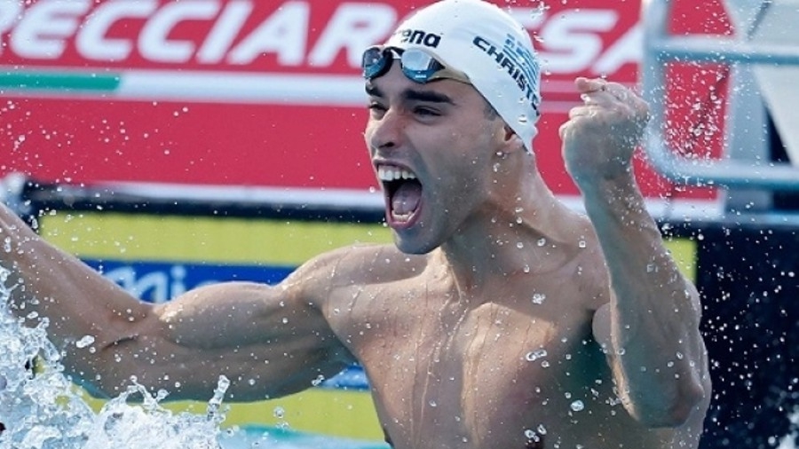 Άνετη και… ωραία πρόκριση του Χρήστου στα ημιτελικά των 100μ. ύπτιο!