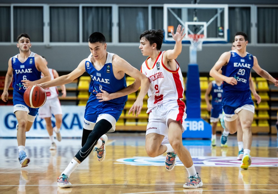 Μαυροβούνιο - Ελλάδα 45-79: Ασταμάτητοι οι Παίδες, έκαναν με εμφατικό τρόπο το 3/3!