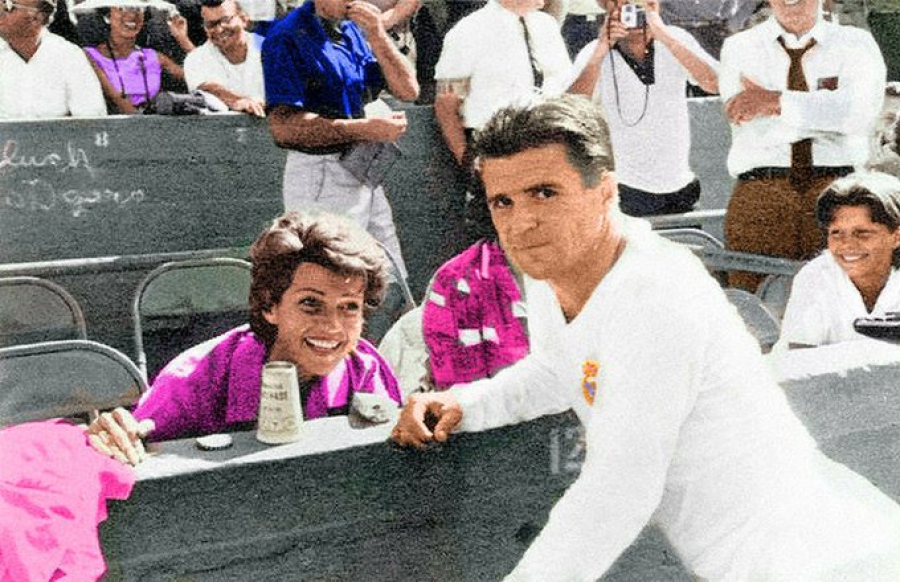 Όταν ο Φέρεντς Πούσκας σκόραρε για τα μάτια της Ρίτα Χέιγουορθ!