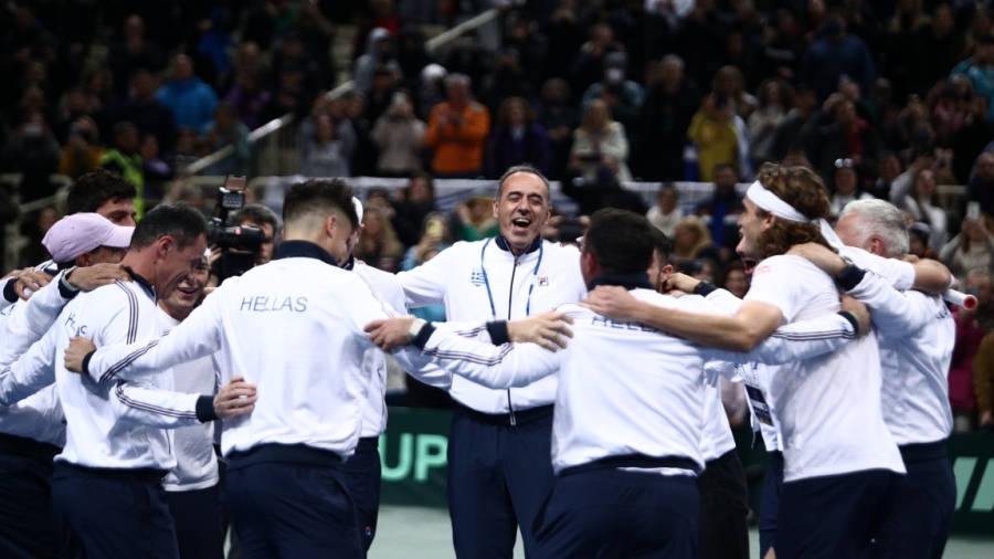 Davis Cup: Σαν έρωτας με την πρώτη ματιά στα... γεννητούρια ενός αθλήματος! (video)