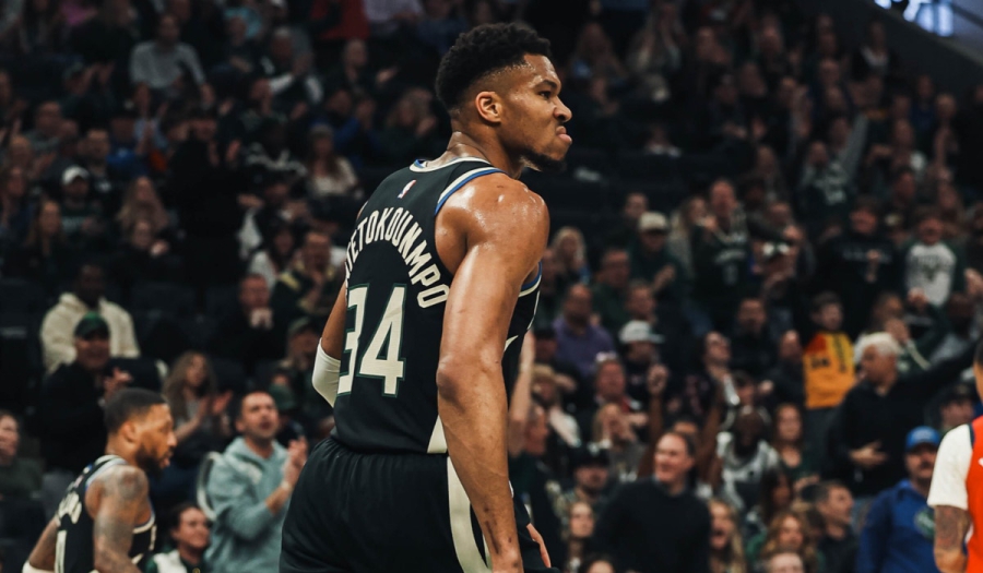 «Διπλός» Giannis και καταιγιστικοί Μπακς! (video)