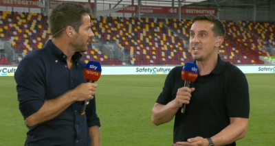 Τα πήρε με τον Νέβιλ ο Ρέντναπ: «Κοίτα με όταν σου μιλάω»! (video)