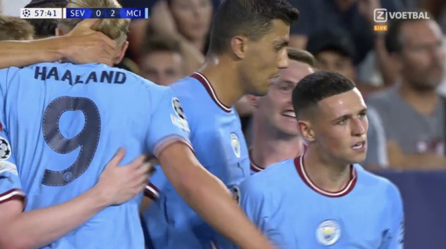 Σεβίλλη - Μάντσεστερ Σίτι 0-2: Φοβερή προσπάθεια Φόντεν και προβάδισμα «ασφαλείας»! (video)