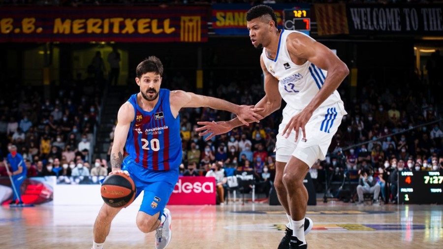 Το πάλεψε η Ρεάλ, αλλά η Μπαρτσελόνα πανηγύρισε μεγάλη νίκη με 108-97 σε ένα 45λεπτο ντέρμπι! (video)