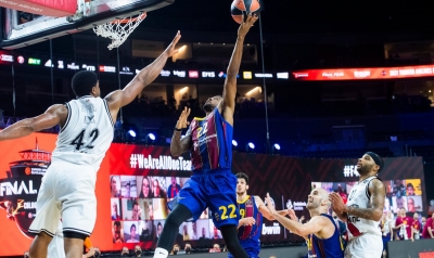 EuroLeague - Final 4: Η Μπαρτσελόνα επιβεβαίωσε το ρόλο του φαβορί με... σωτήρα τον Χίγκινς (video)