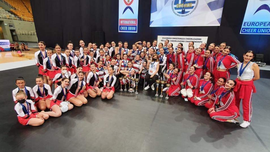 Πρωταθλήτριες Ευρώπης στην Cheer League οι Αμαζόνες