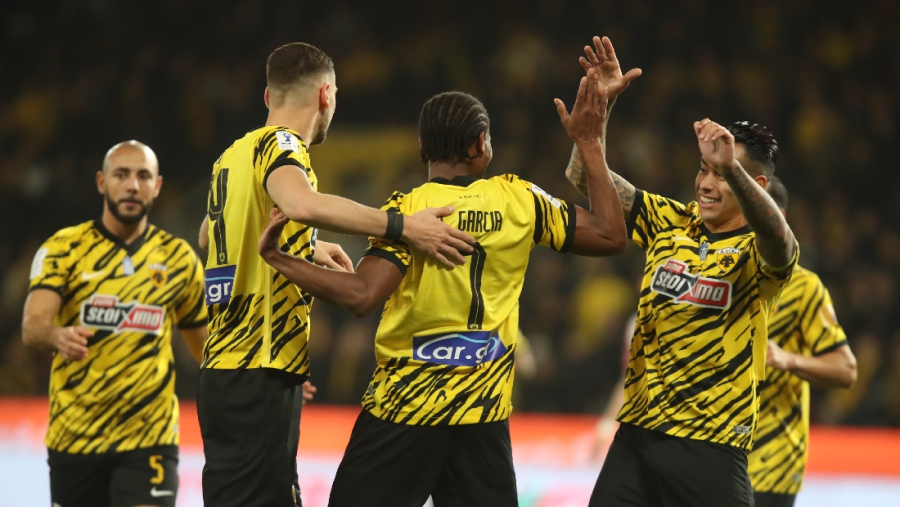 AEK - Πανσερραϊκός 3-0: Μισή ώρα ήταν αρκετή για να «καθαρίσει» την πρόκριση (video)