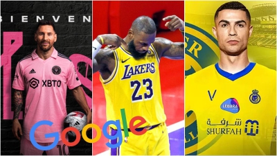 «The Messi & CR7 effect» και κάπου στη… μέση ο ΛεΜπρόν: Οι ομάδες που σάρωσαν στο Google το 2023!