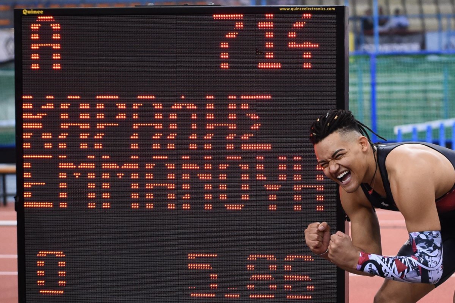 Καραλής: «Πέταξε» πάνω από τα 5,86μ. και έκανε νέο πανελλήνιο ρεκόρ!