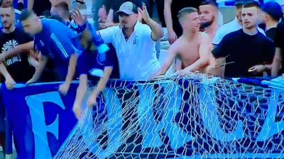 Tρόμος στο Κόσοβο: Αλβανοί οπαδοί με σημαίες της UCK έκαναν «κόλαση» την τελευταία αγωνιστική (video)