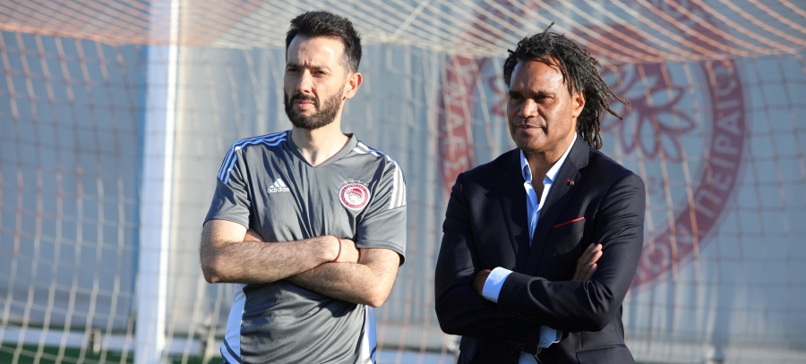 Παρουσία Μαρινάκη, Καρεμπέ και Κορμπεράν ο αγιασμός του Ολυμπιακού