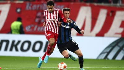 Ολυμπιακός – Αταλάντα 0-1: Λάθος του Λαλά και εύκολο γκολ για τον Μέλε (video)