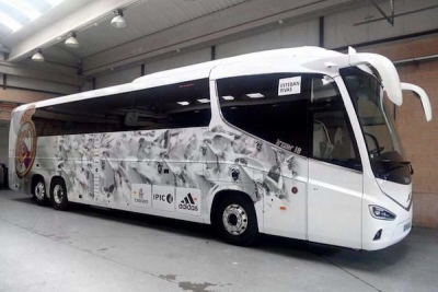 Τροχαίο για το πούλμαν της Ρεάλ Μαδρίτης, στο δρόμο προς τη Λειψία!