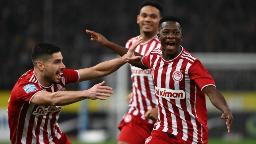 ΑΕΚ – Ολυμπιακός 0-1: «Σοκ» στο ΟΑΚΑ και γκολάρα Καμαρά στο 1’! (video)